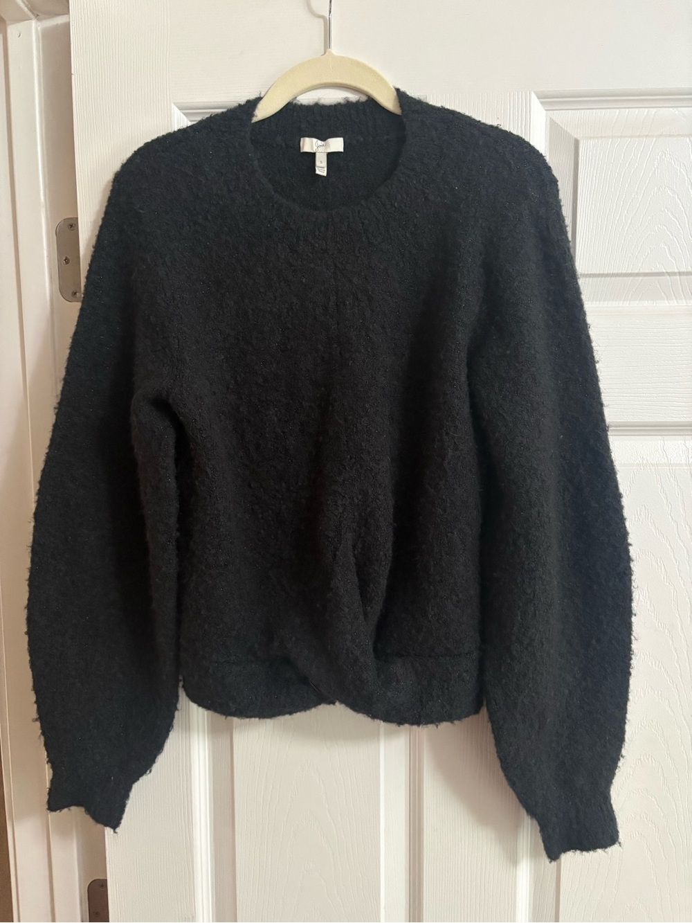 Joie wool blend pullover crewneck sweater comfy cozy fall autumn S